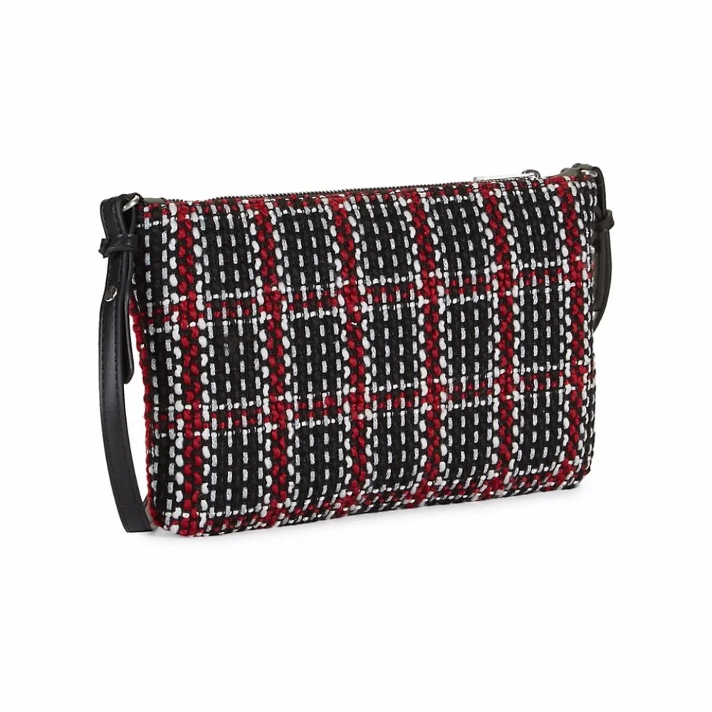 NWT Sam Edelman Swara Embellished Woven Crossbody Bag
